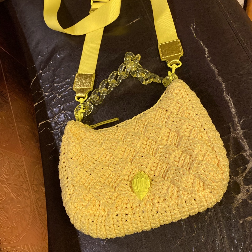 Kurt Geiger crochet crossbody